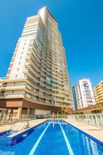 Studio Moderno Em Condominio De Luxo Pe Na Areia Santos  Eksteriør billede