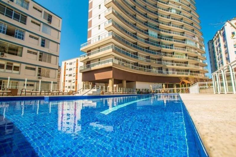 Studio Moderno Em Condominio De Luxo Pe Na Areia Santos  Eksteriør billede