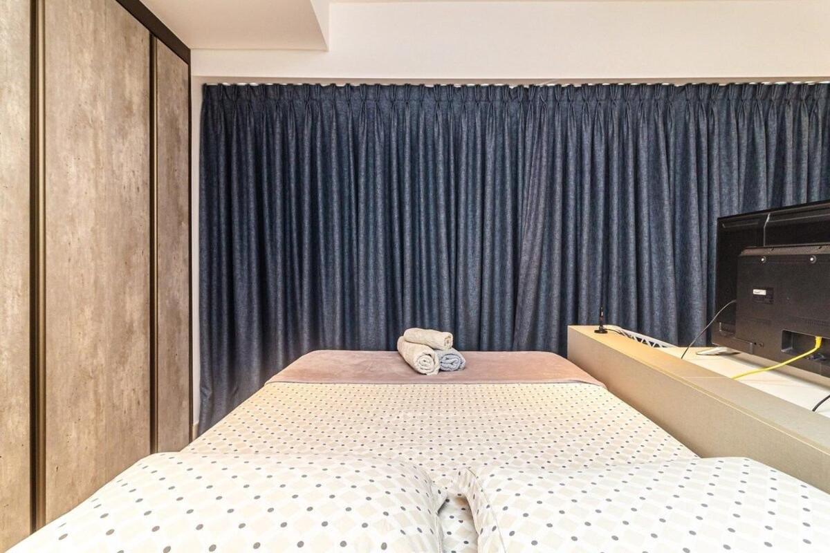 Studio Moderno Em Condominio De Luxo Pe Na Areia Santos  Eksteriør billede