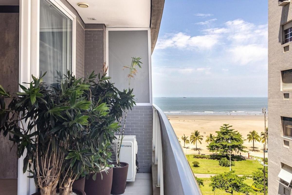 Studio Moderno Em Condominio De Luxo Pe Na Areia Santos  Eksteriør billede