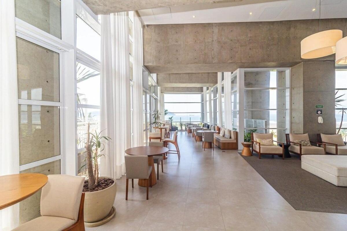 Studio Moderno Em Condominio De Luxo Pe Na Areia Santos  Eksteriør billede